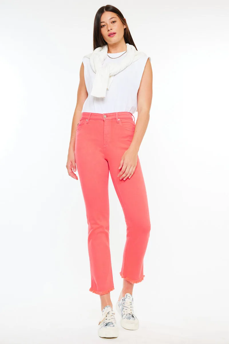 Tiana High Rise Slim Straight