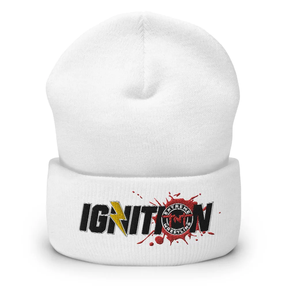 TNT Extreme Wrestling IGNITION Logo Cuffed Beanie