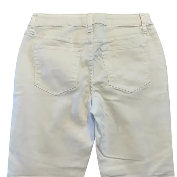 Tommy Bahama Womens New White Ana Twill Ankle Jeans 4