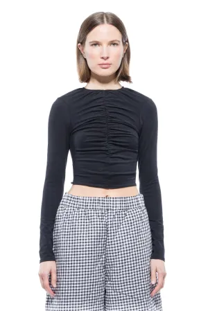 Totty Top in Black | Toit Volant