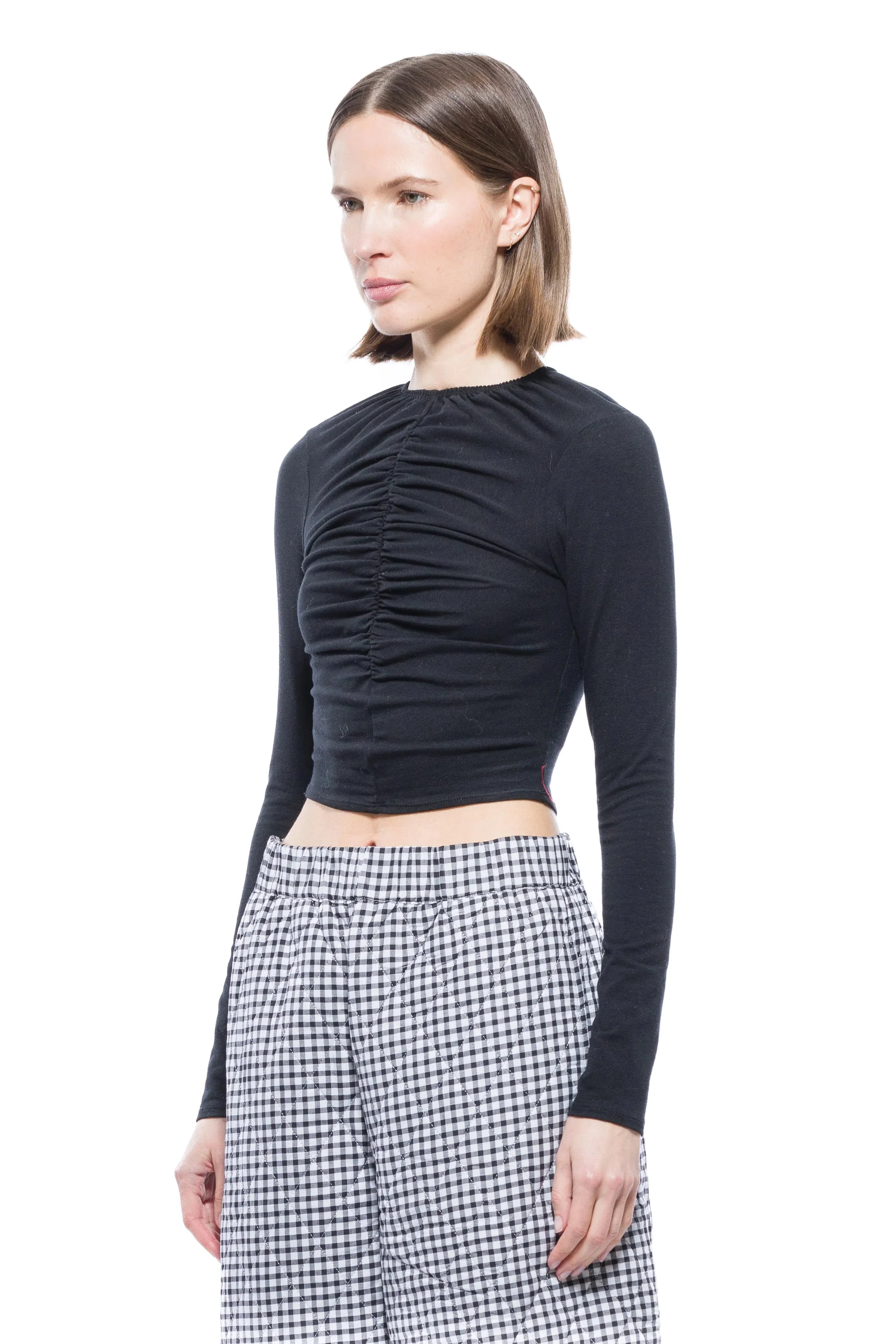 Totty Top in Black | Toit Volant