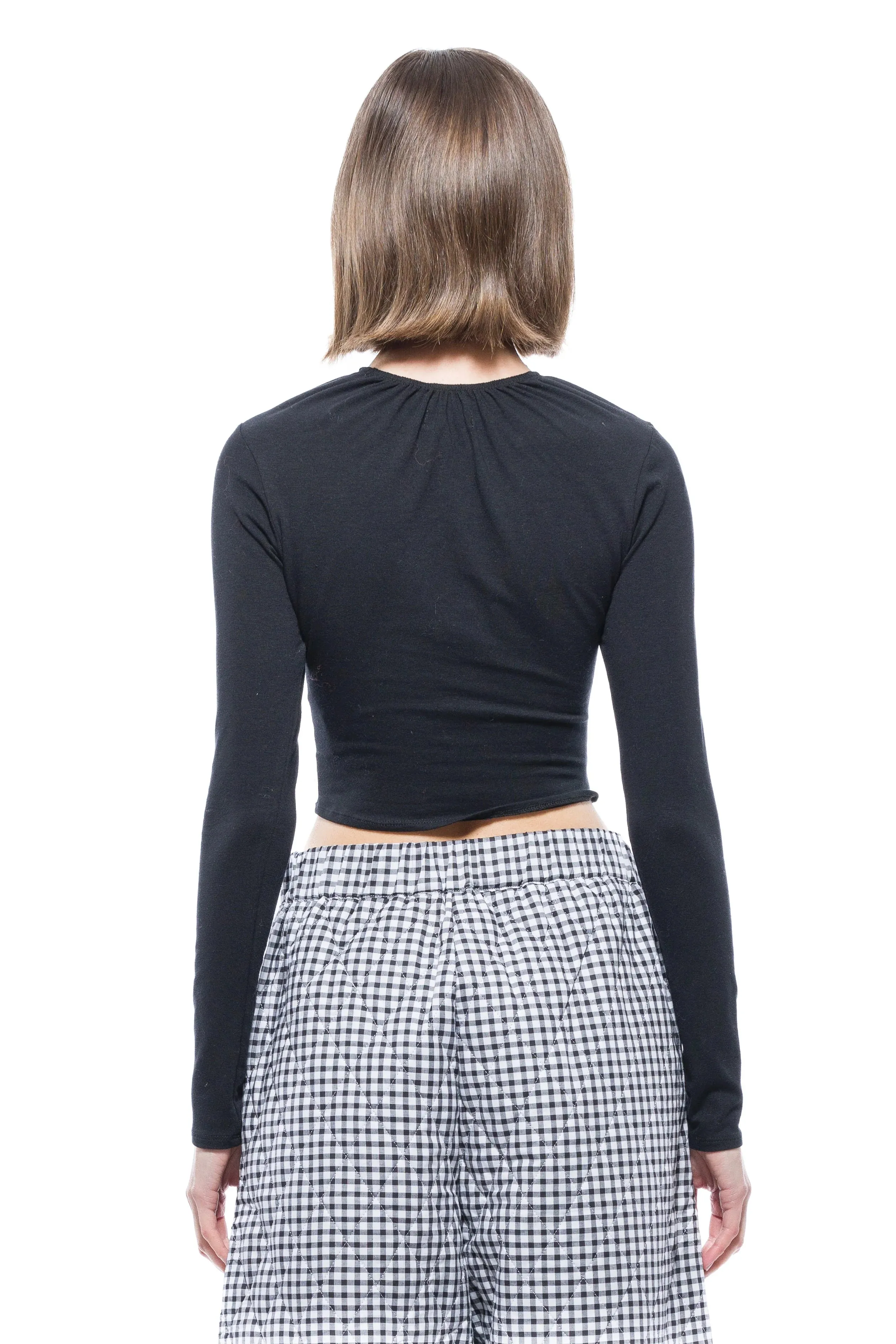 Totty Top in Black | Toit Volant