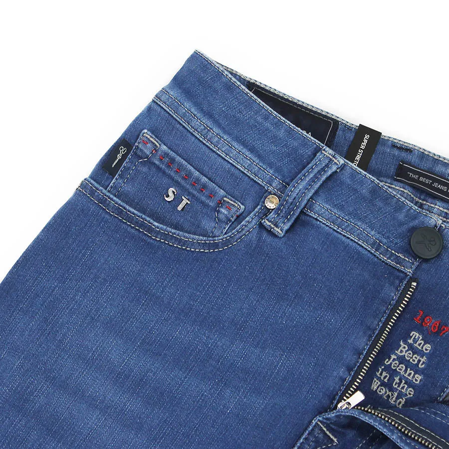 Tramarossa - Leonardo Slim 12 Month Jeans in Blue