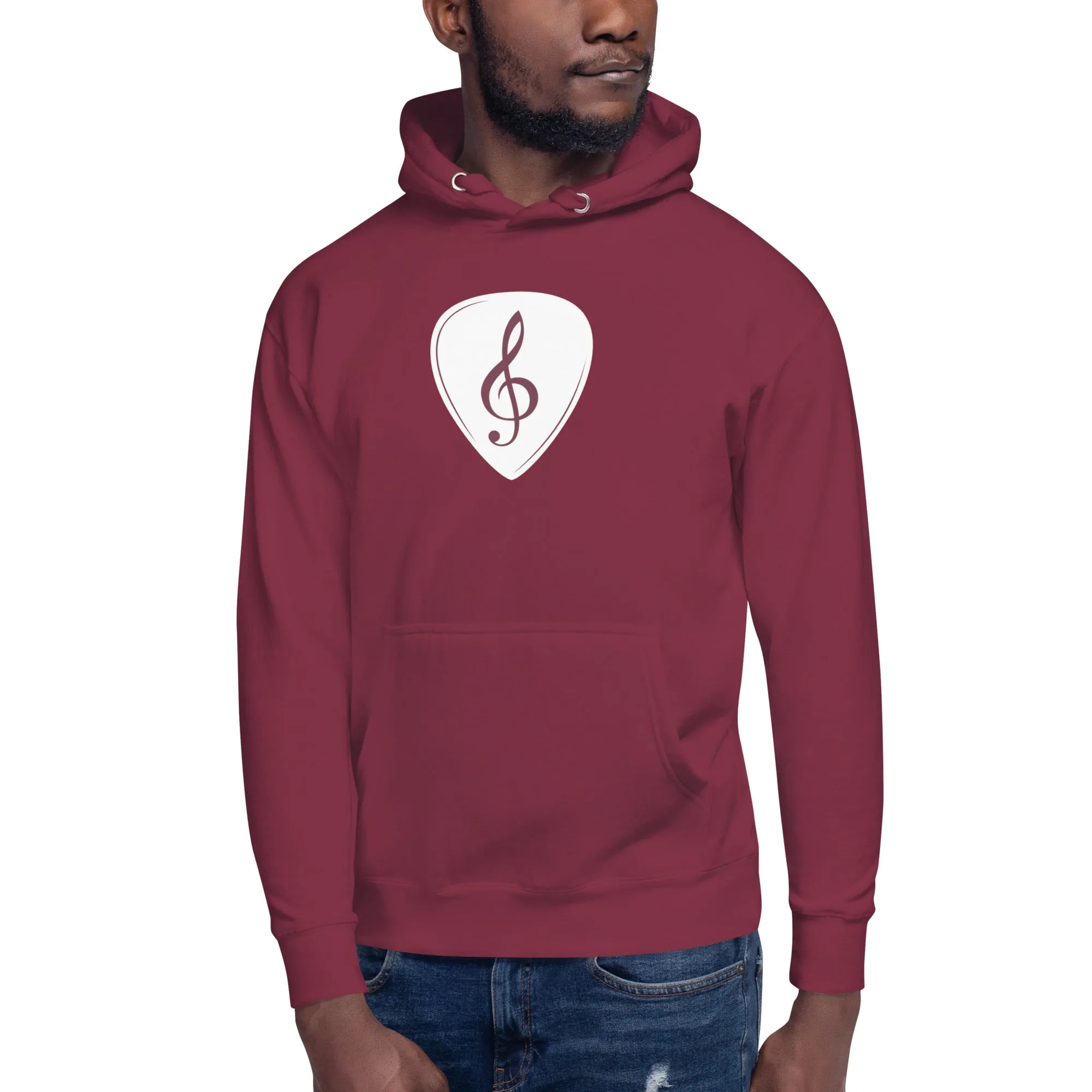 Treble Clef Pick Hoodie