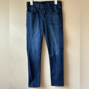 True Religion Geno Big T Flap Slim Jeans Size 20