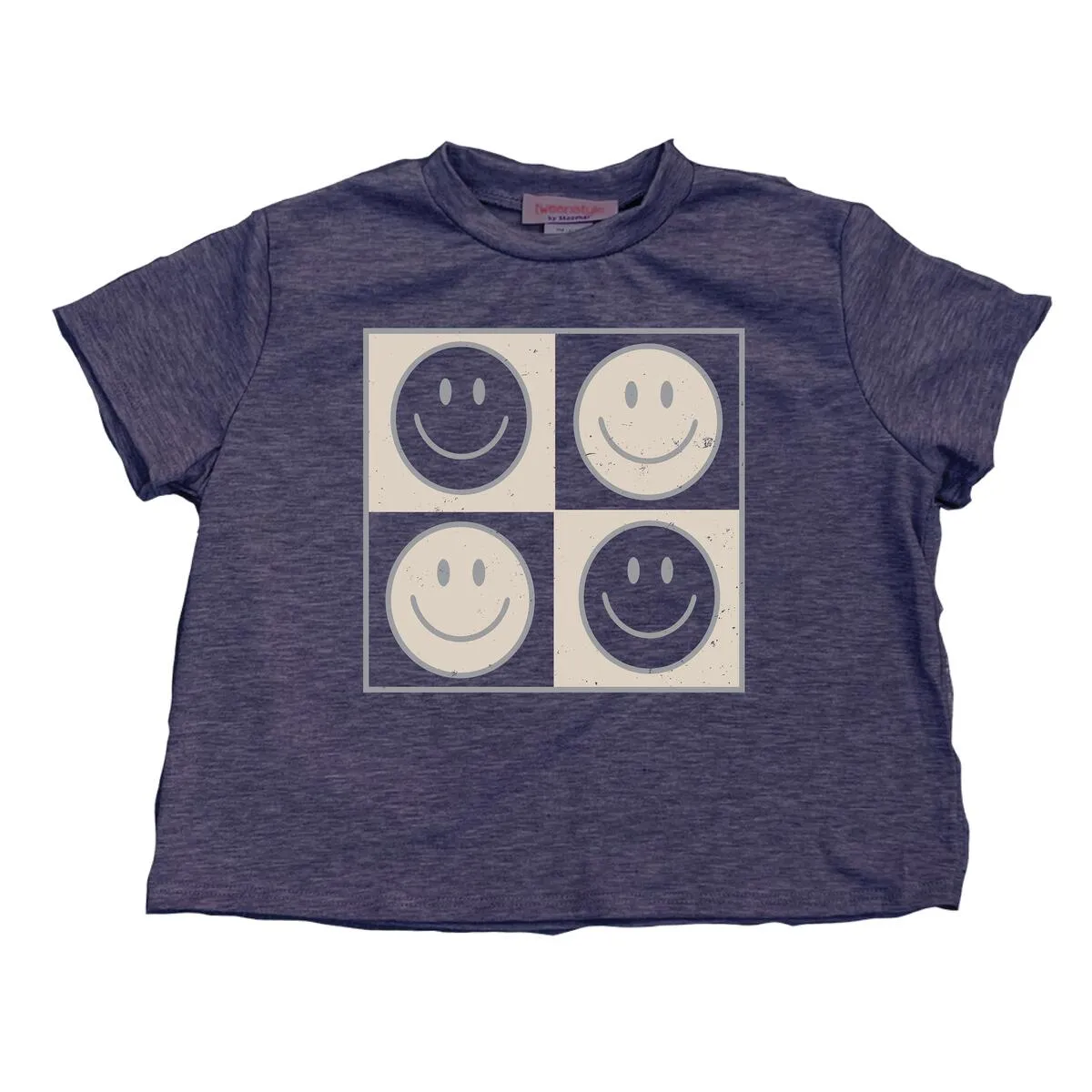 Tweenstyle Smile Art S/S Boxy Tee