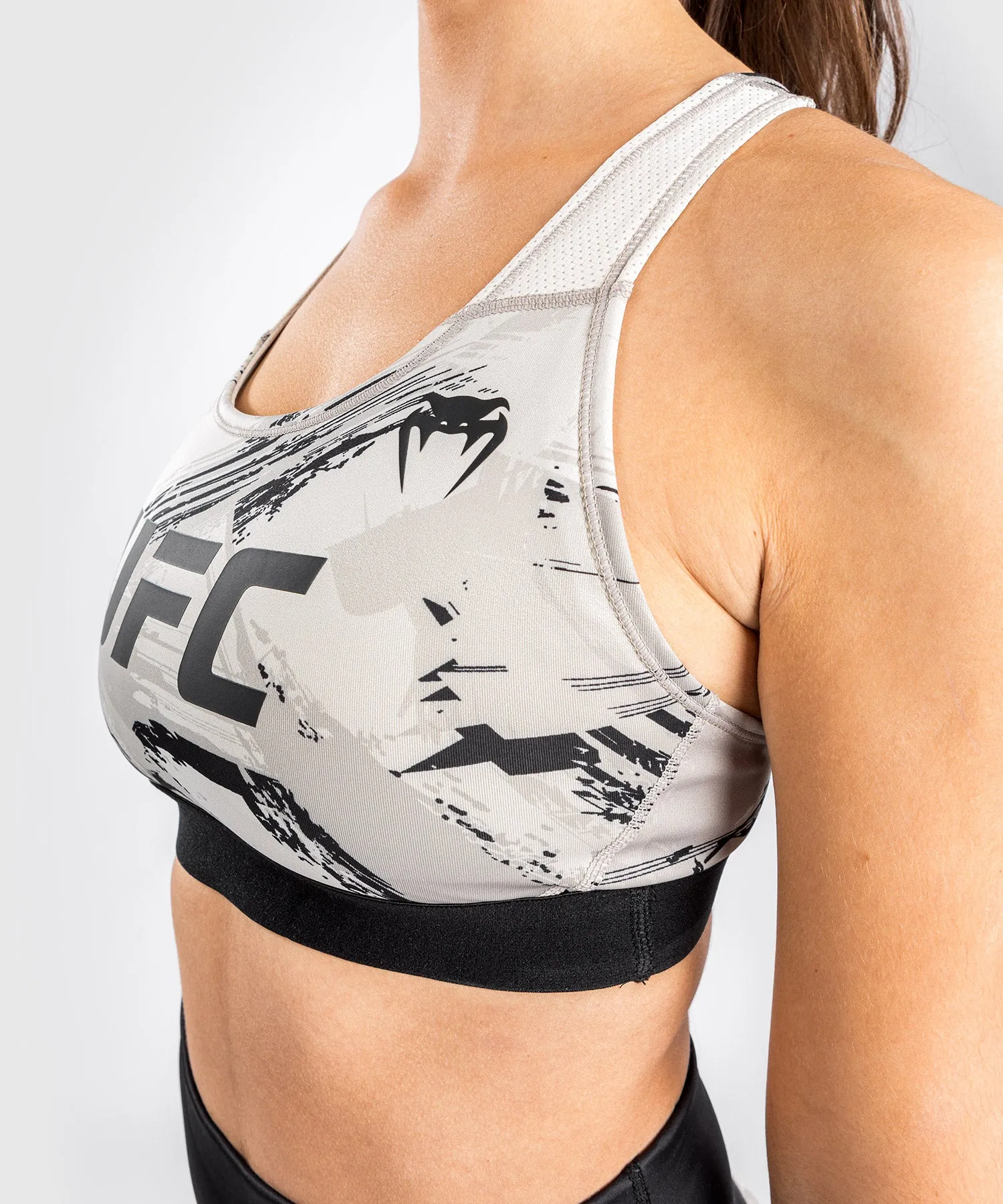 UFC Venum Authentic Vechtweek 2.0 Sport-bh - Lichtbruin