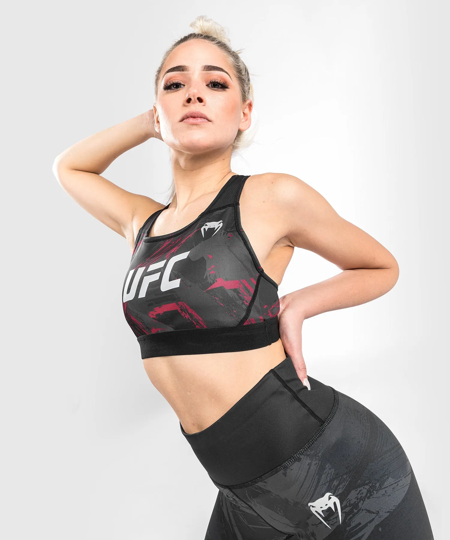 UFC Venum Authentic Vechtweek 2.0 Sport-bh - Zwart
