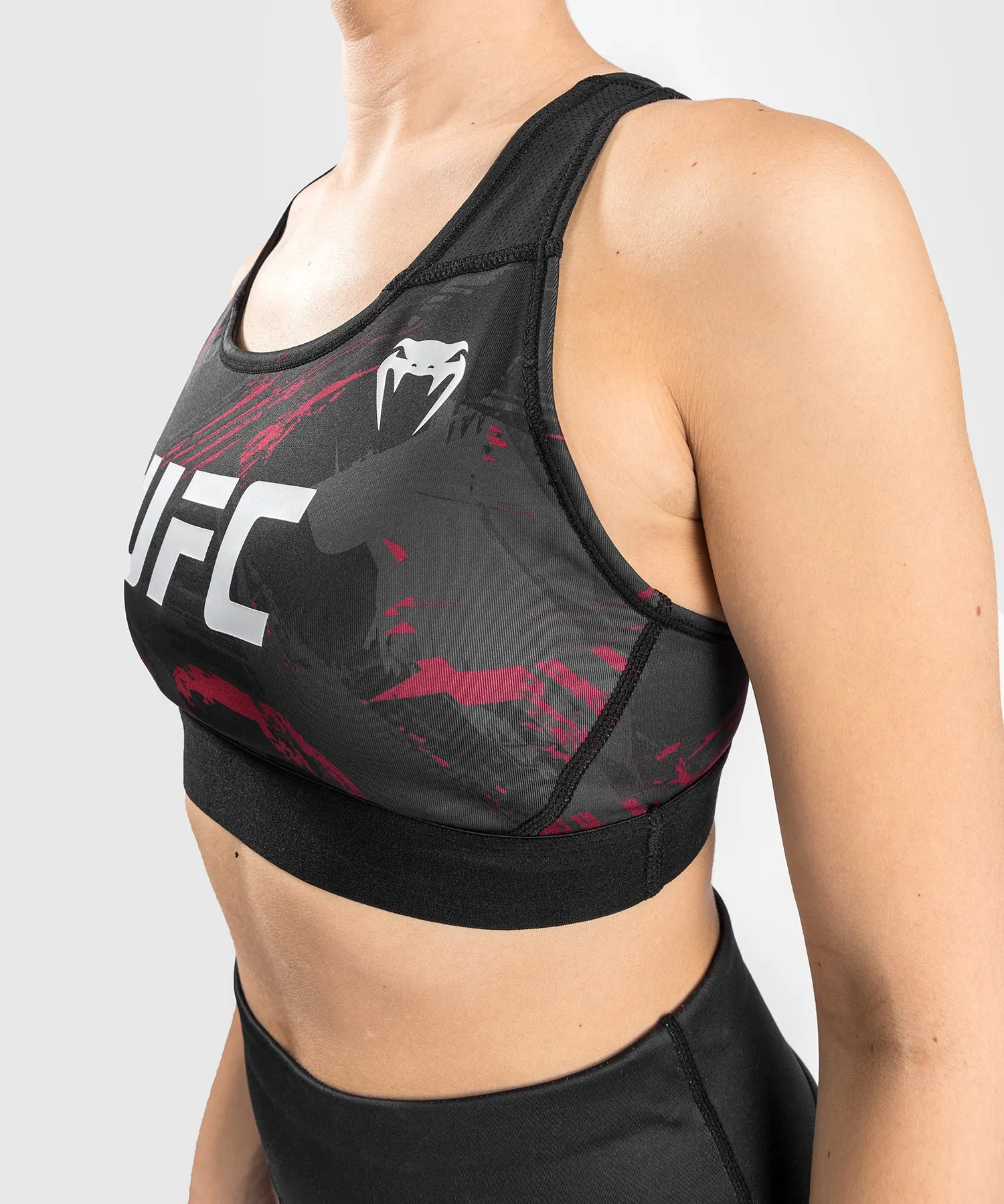 UFC Venum Authentic Vechtweek 2.0 Sport-bh - Zwart