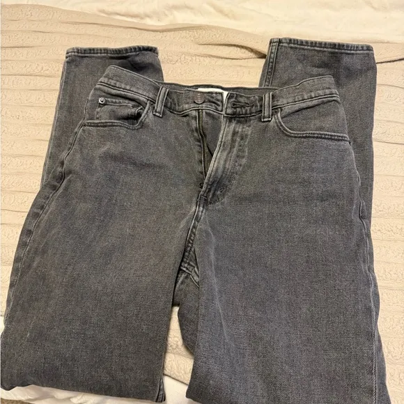 Ultra High Rise Slim Straight Jeans