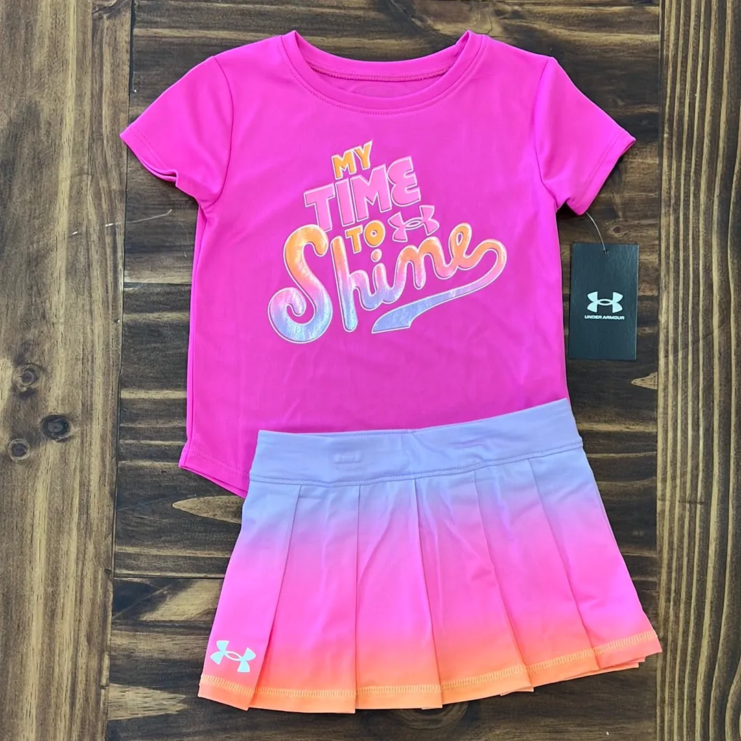 Under Armour Girl UA On the Go Skort - Purple Ace