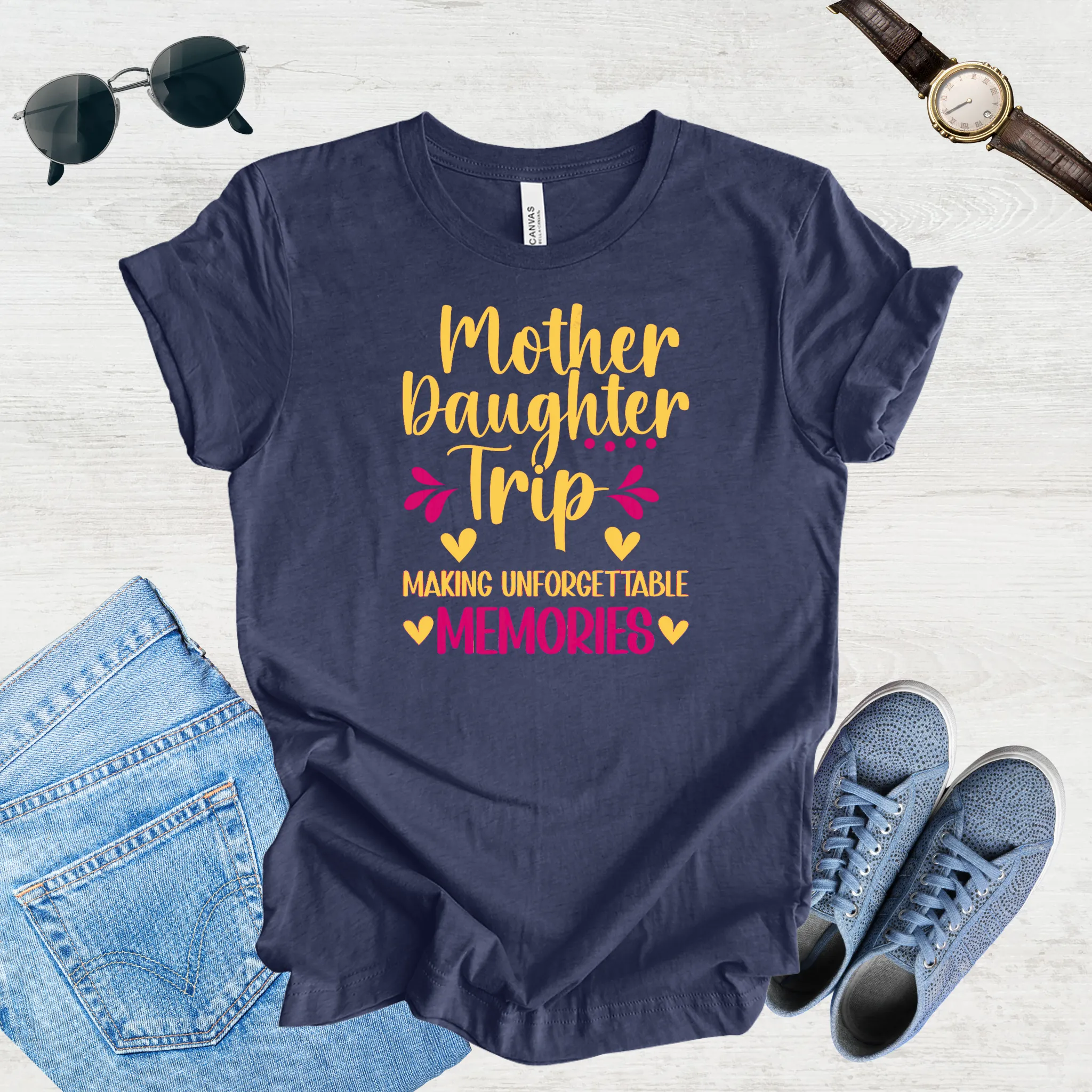 Unforgettable Moments: Mom & Daughter Trip Tee