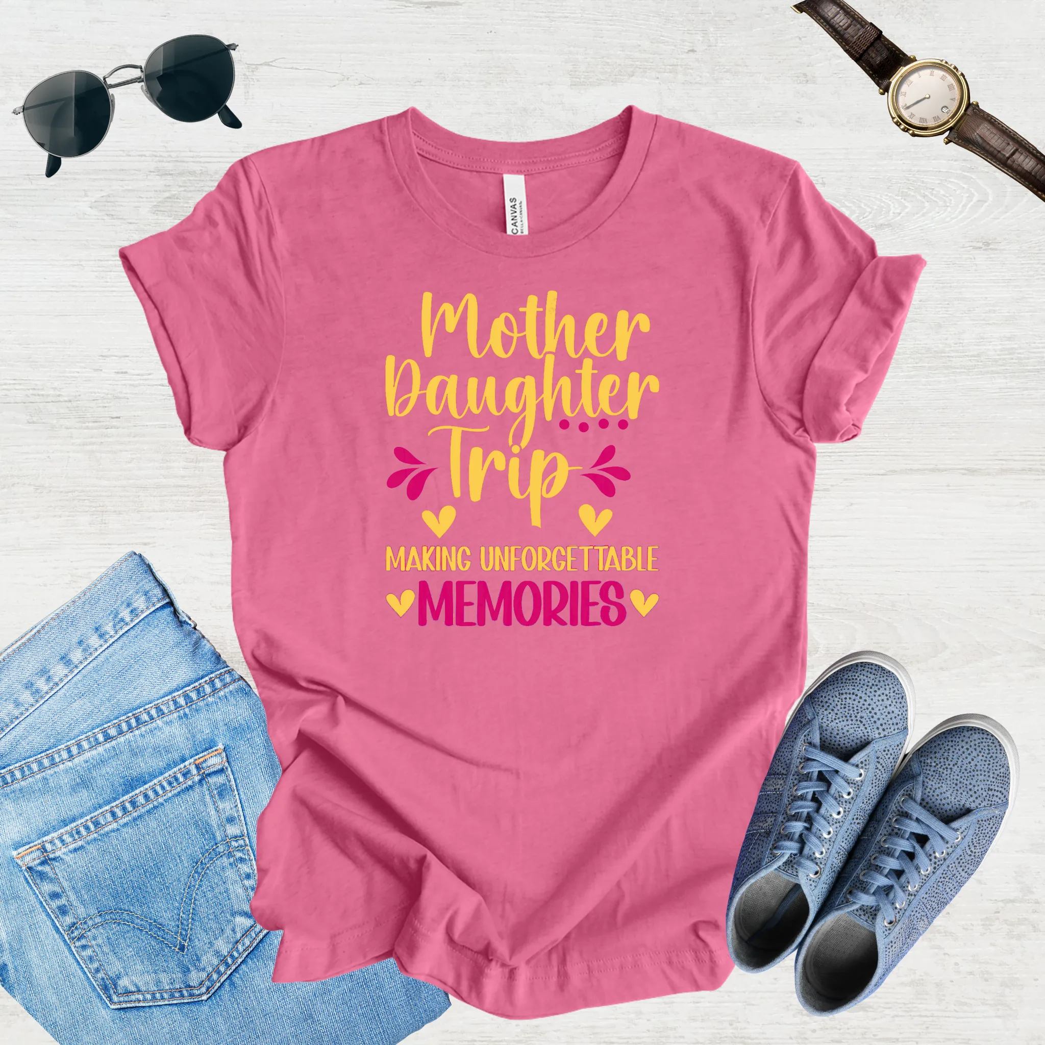 Unforgettable Moments: Mom & Daughter Trip Tee