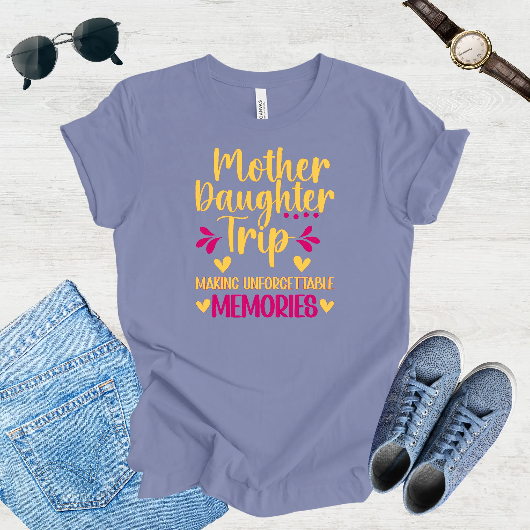 Unforgettable Moments: Mom & Daughter Trip Tee
