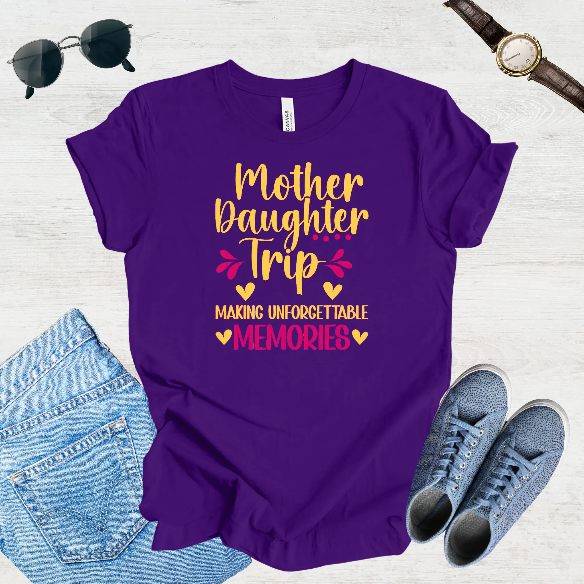 Unforgettable Moments: Mom & Daughter Trip Tee