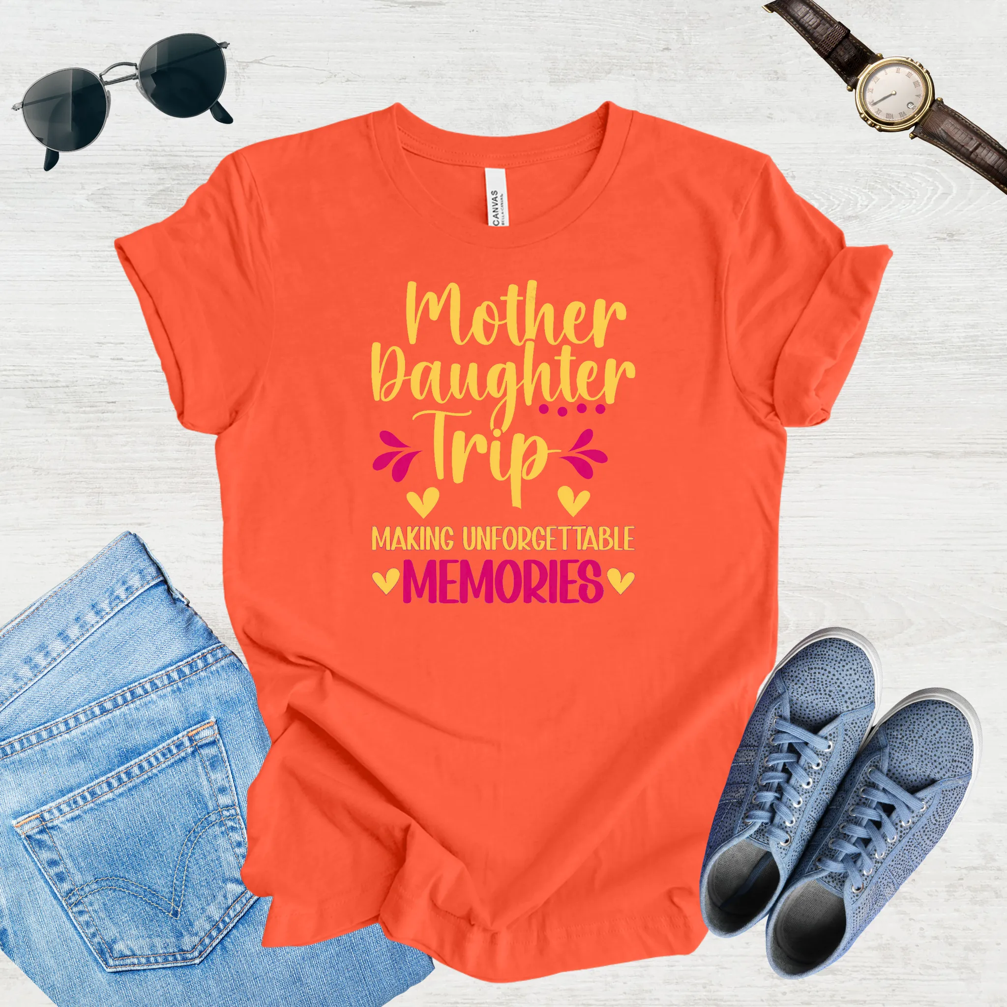 Unforgettable Moments: Mom & Daughter Trip Tee