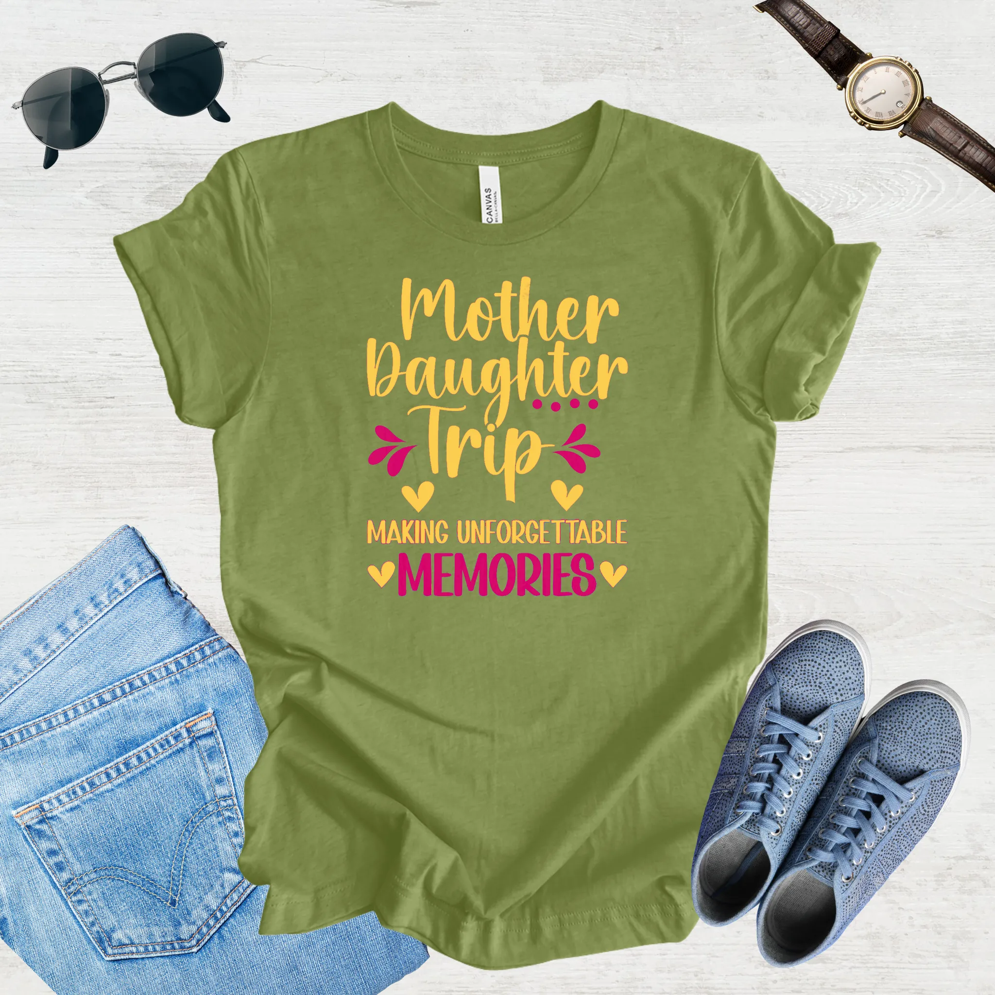 Unforgettable Moments: Mom & Daughter Trip Tee