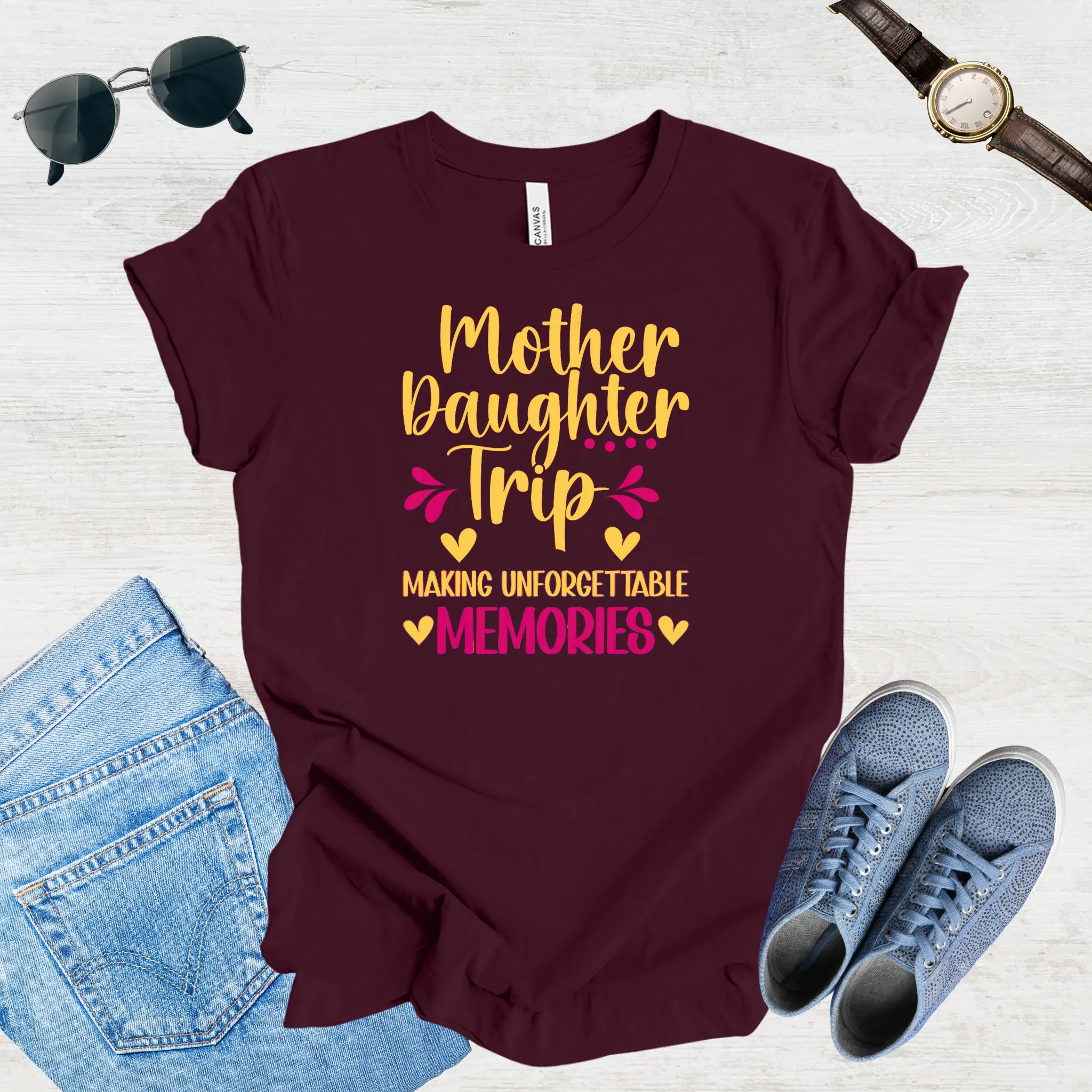 Unforgettable Moments: Mom & Daughter Trip Tee