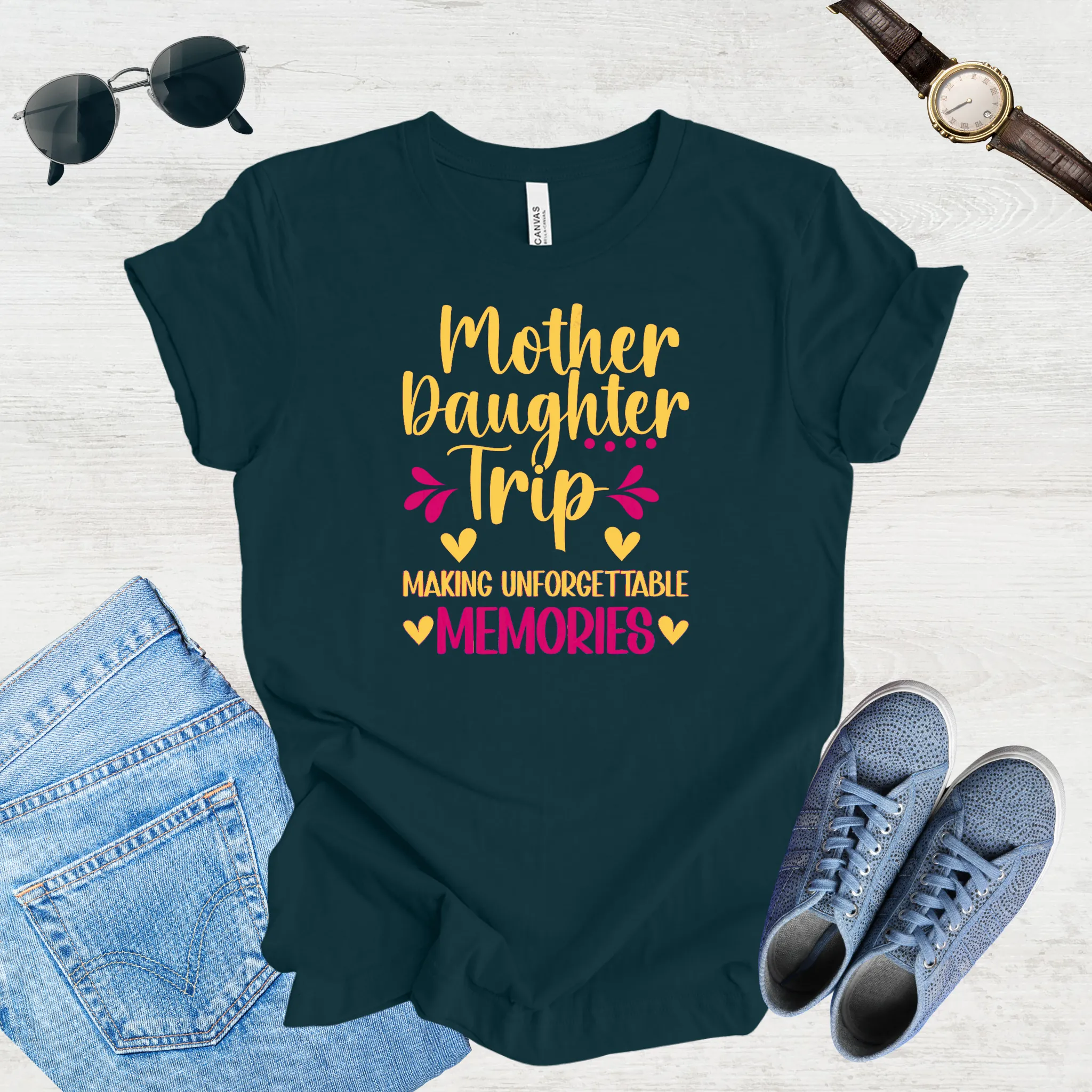Unforgettable Moments: Mom & Daughter Trip Tee