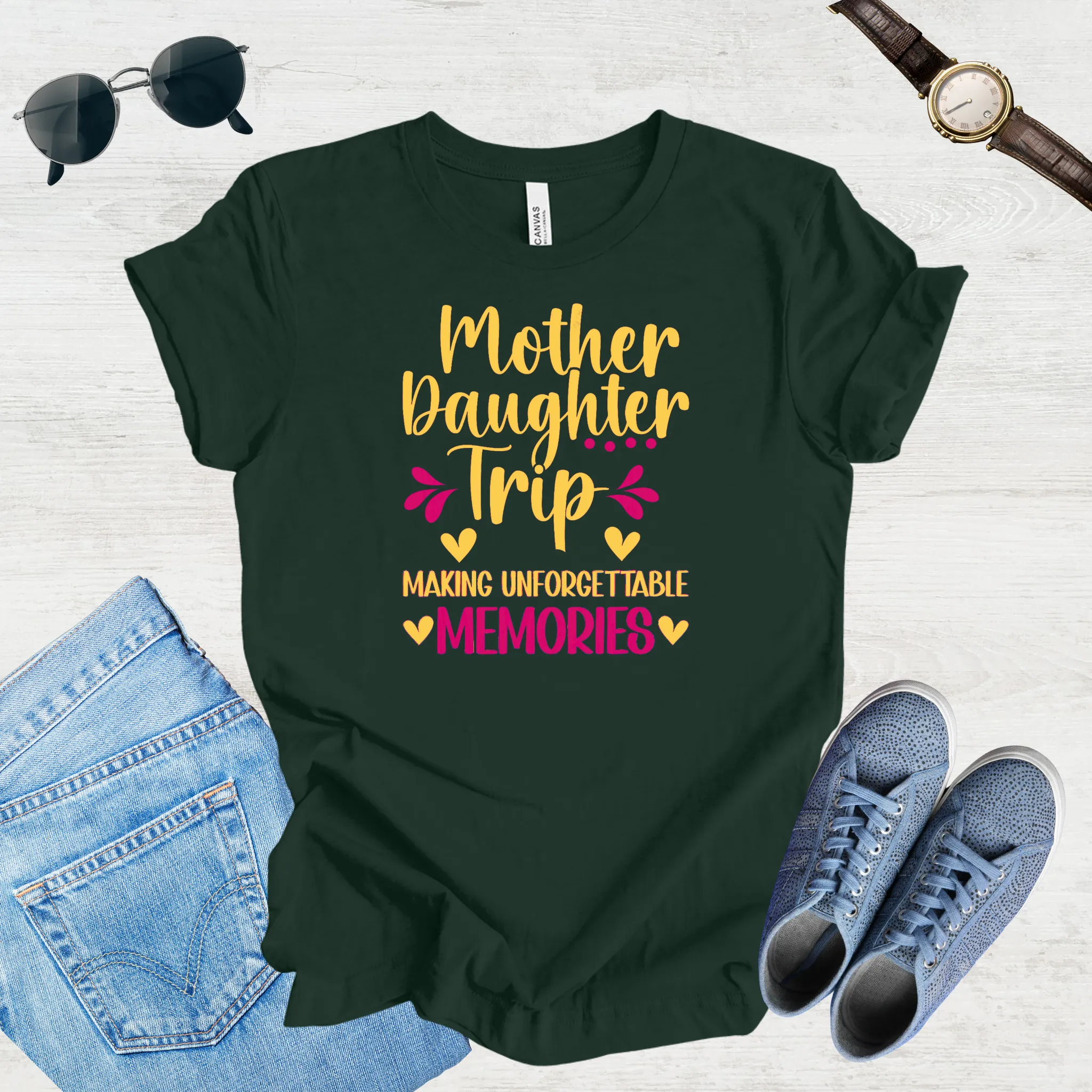 Unforgettable Moments: Mom & Daughter Trip Tee