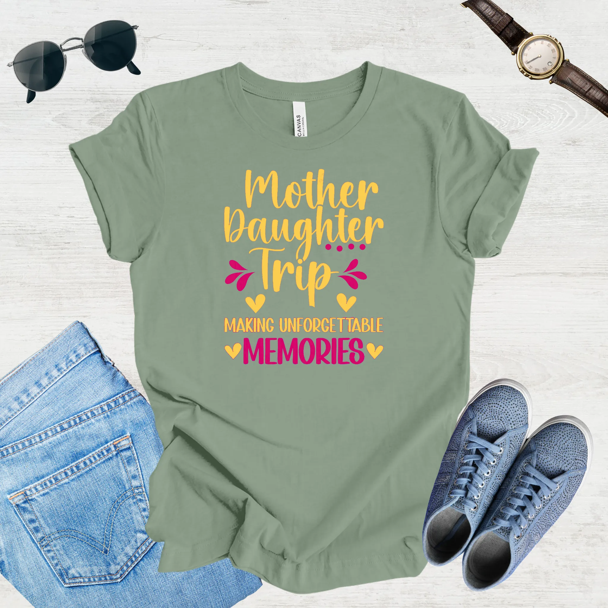 Unforgettable Moments: Mom & Daughter Trip Tee