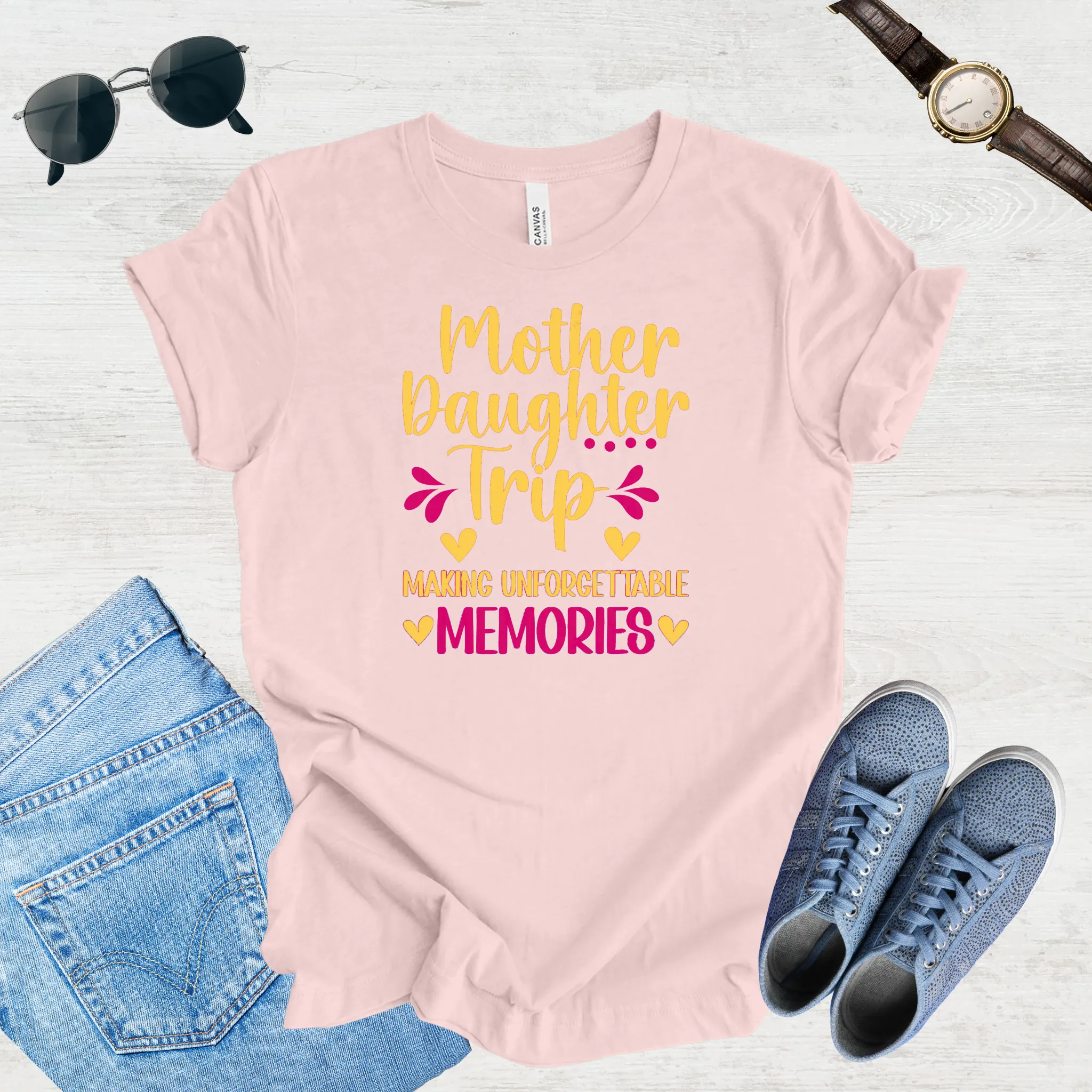 Unforgettable Moments: Mom & Daughter Trip Tee