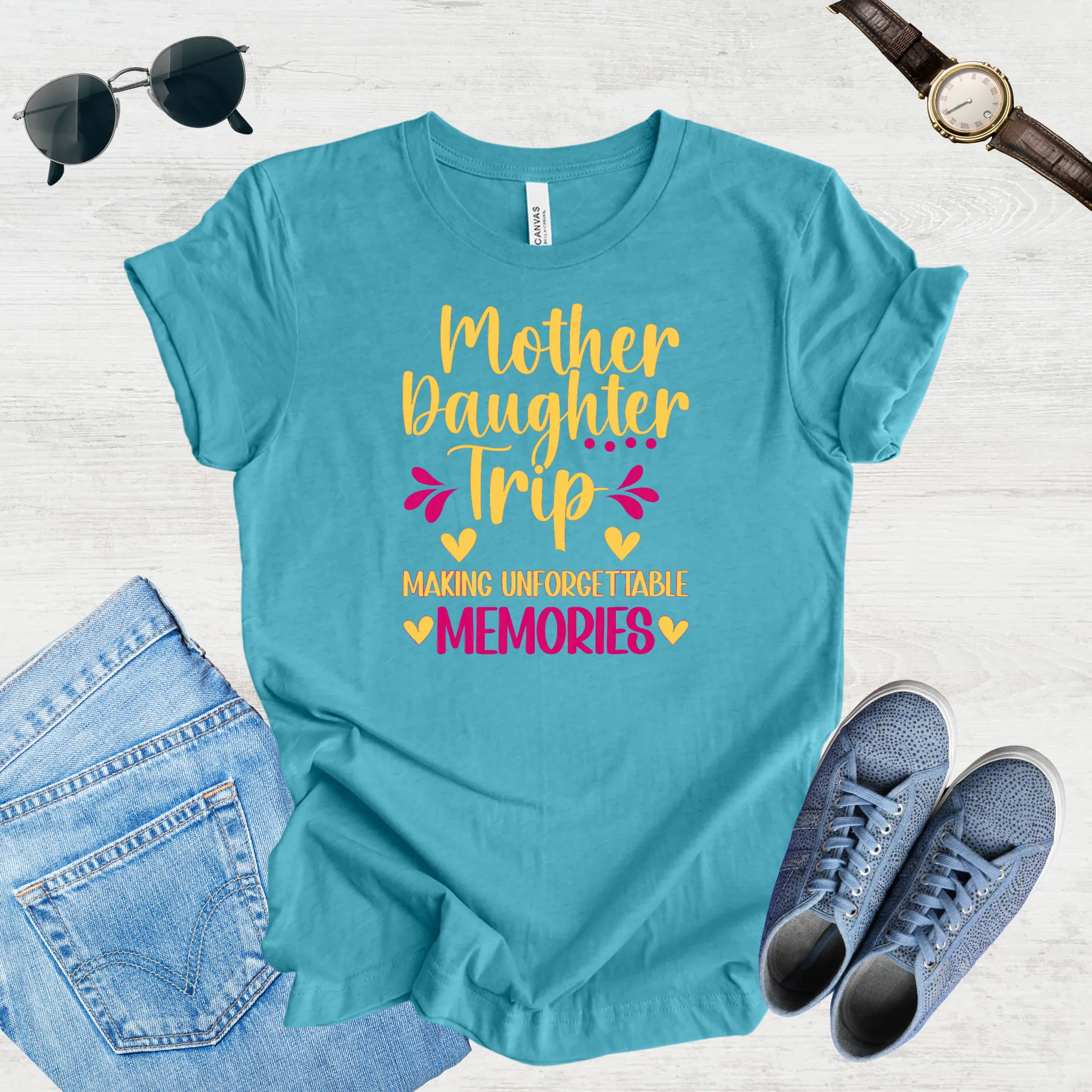 Unforgettable Moments: Mom & Daughter Trip Tee