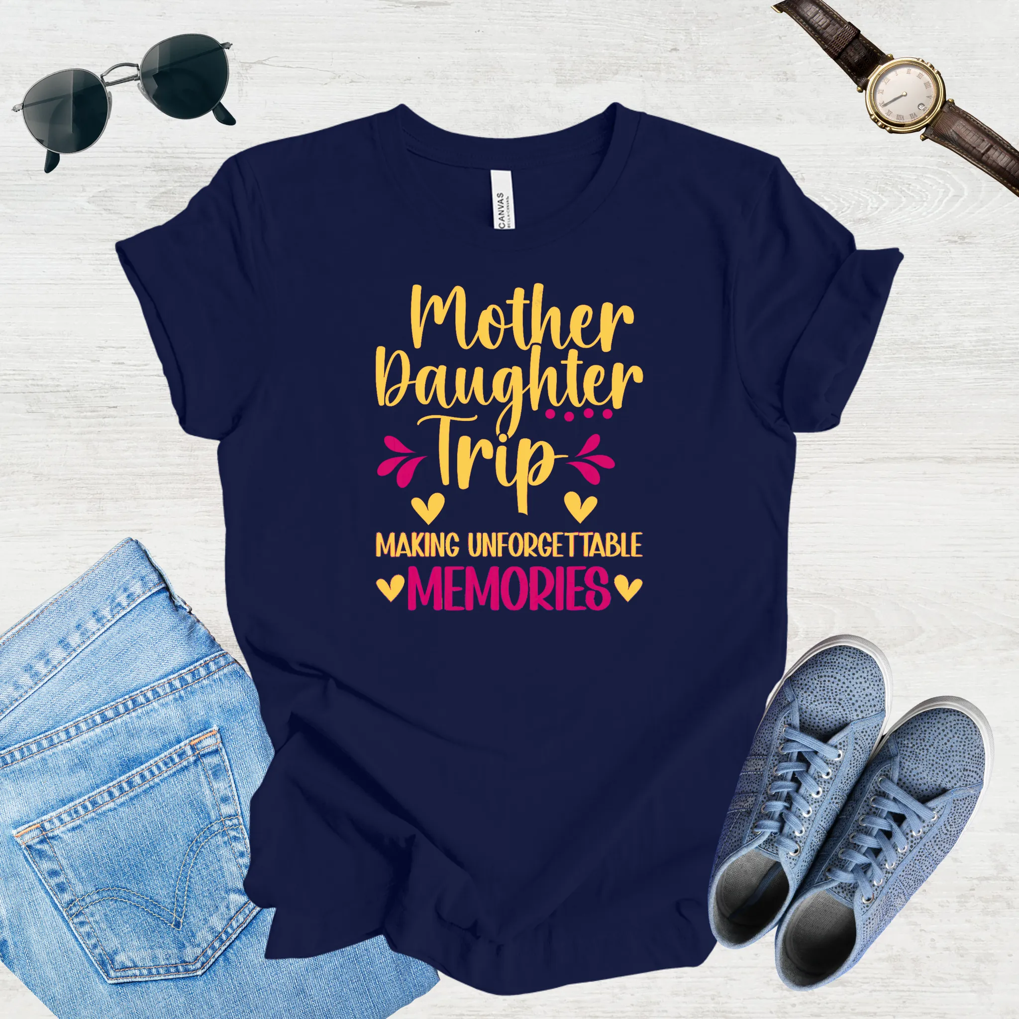Unforgettable Moments: Mom & Daughter Trip Tee