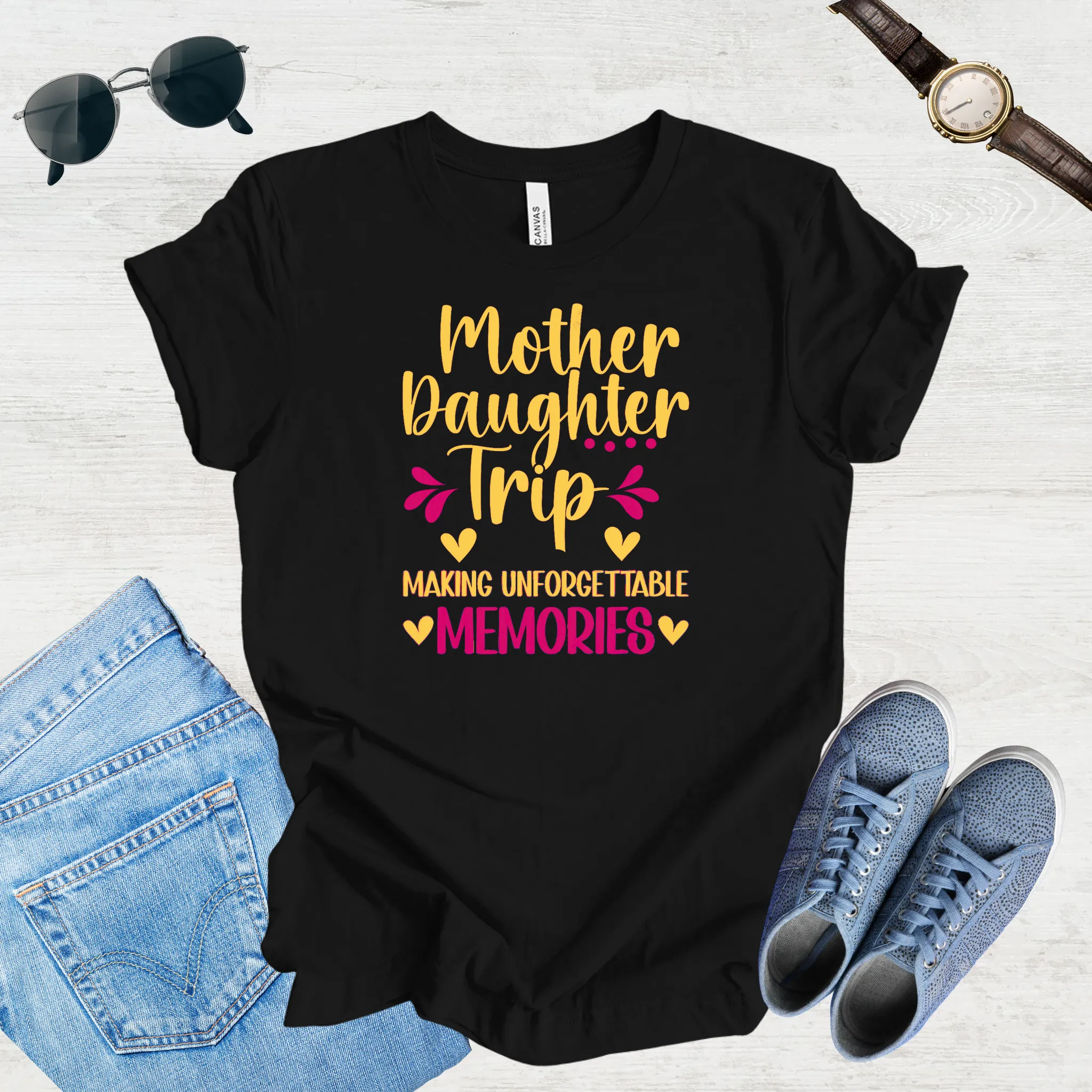 Unforgettable Moments: Mom & Daughter Trip Tee