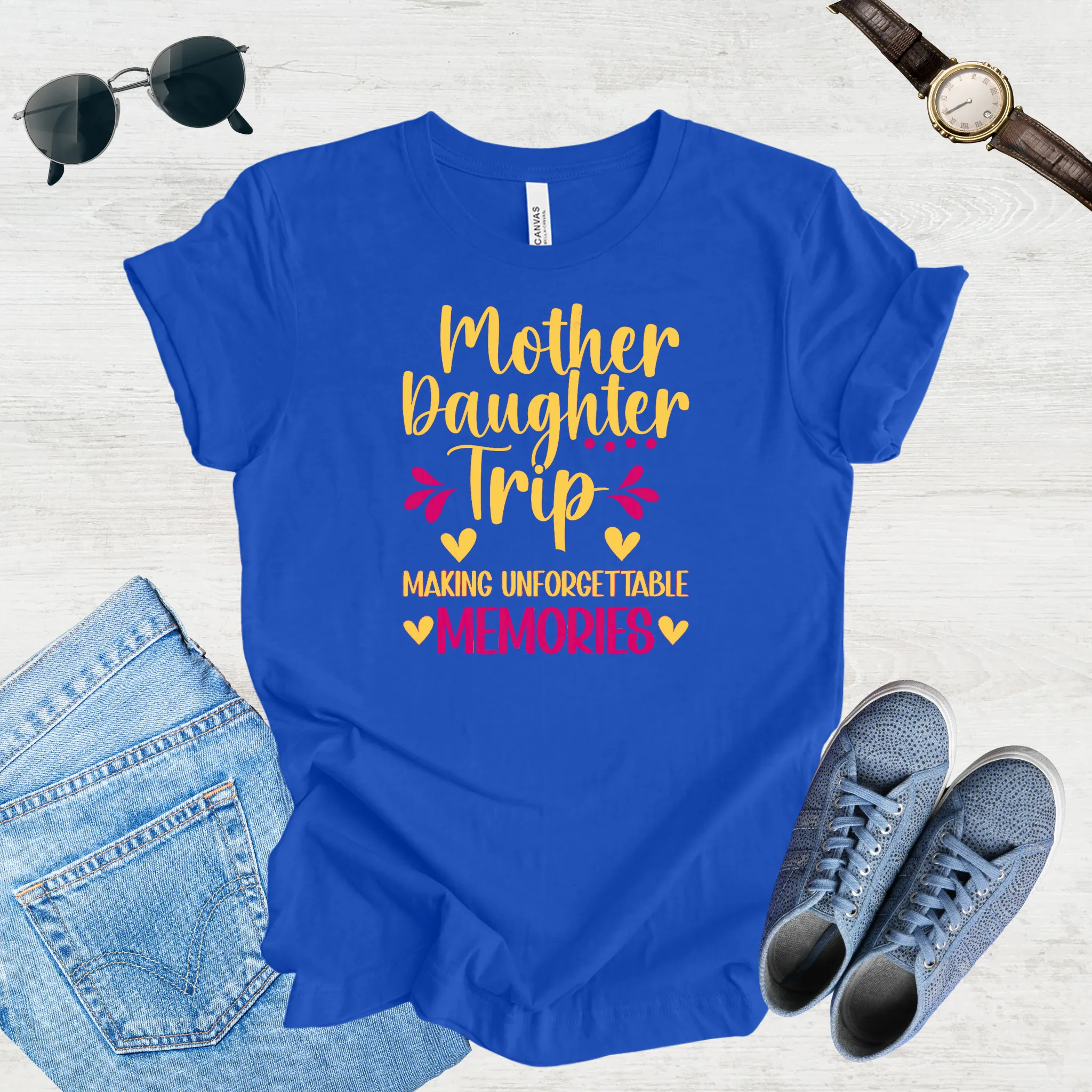 Unforgettable Moments: Mom & Daughter Trip Tee