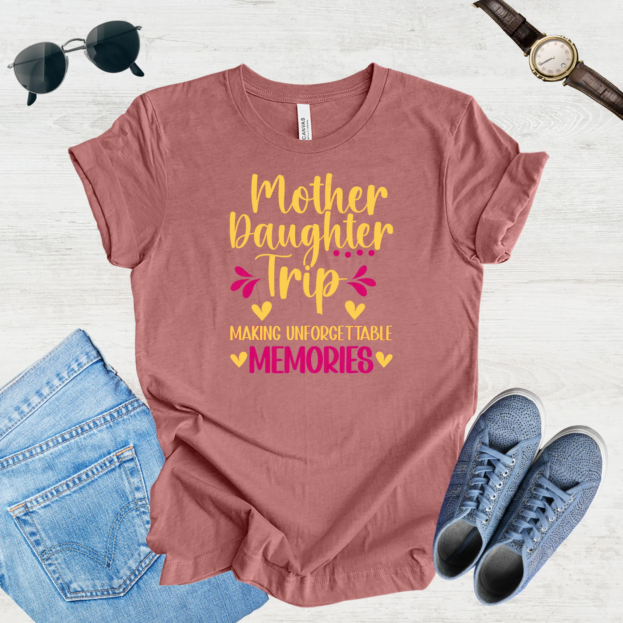 Unforgettable Moments: Mom & Daughter Trip Tee