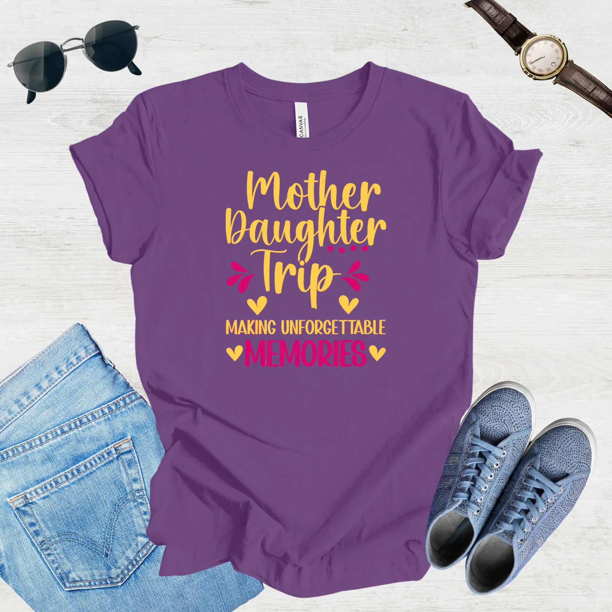 Unforgettable Moments: Mom & Daughter Trip Tee