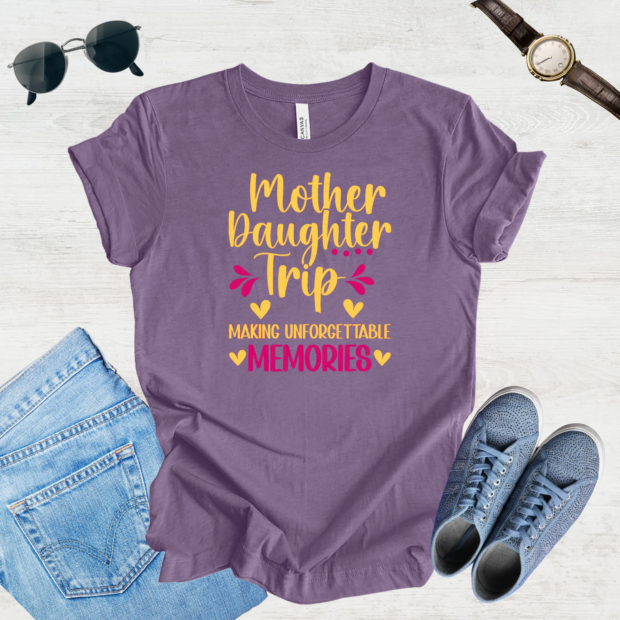 Unforgettable Moments: Mom & Daughter Trip Tee