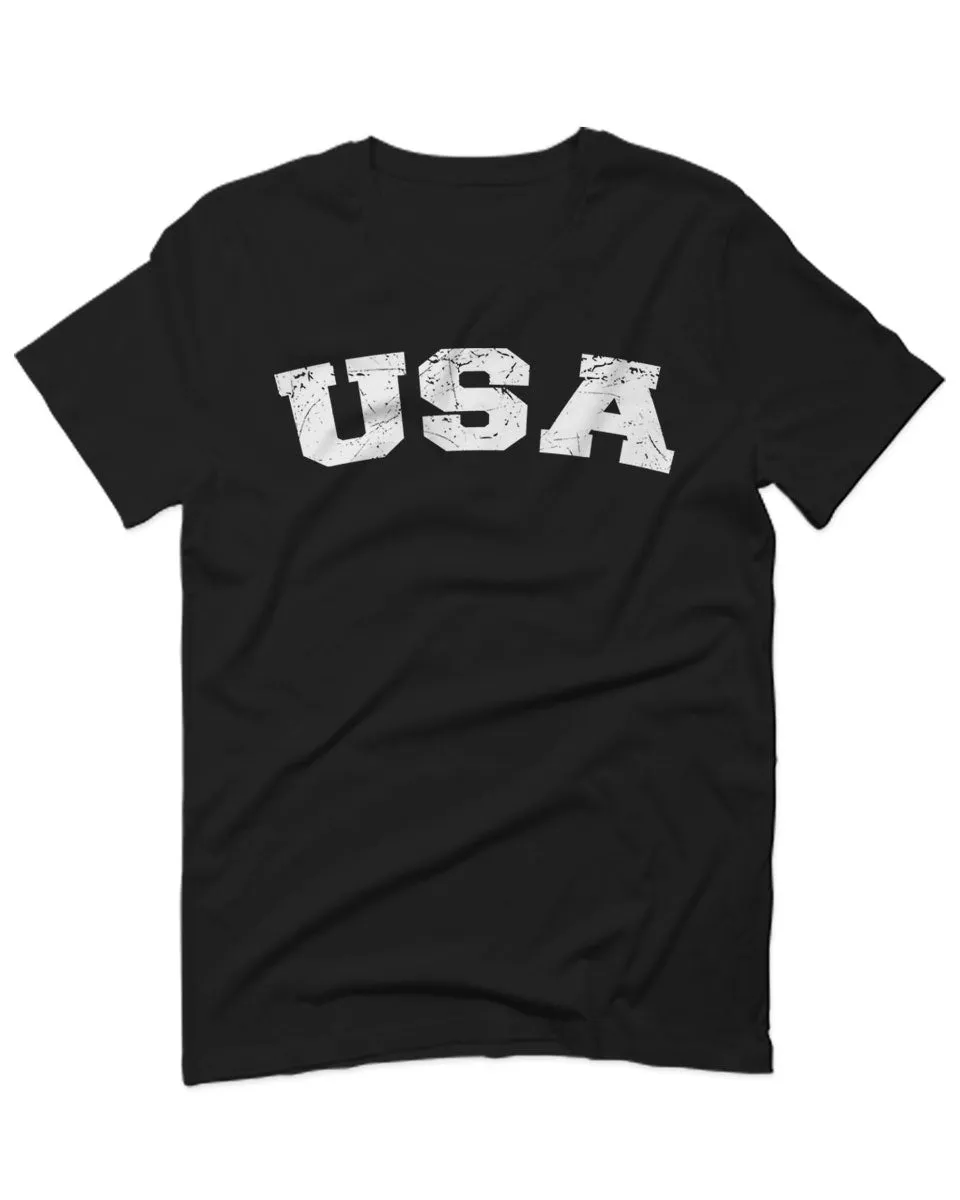 USA Vintage Patriotic American United States of America For men T Shirt