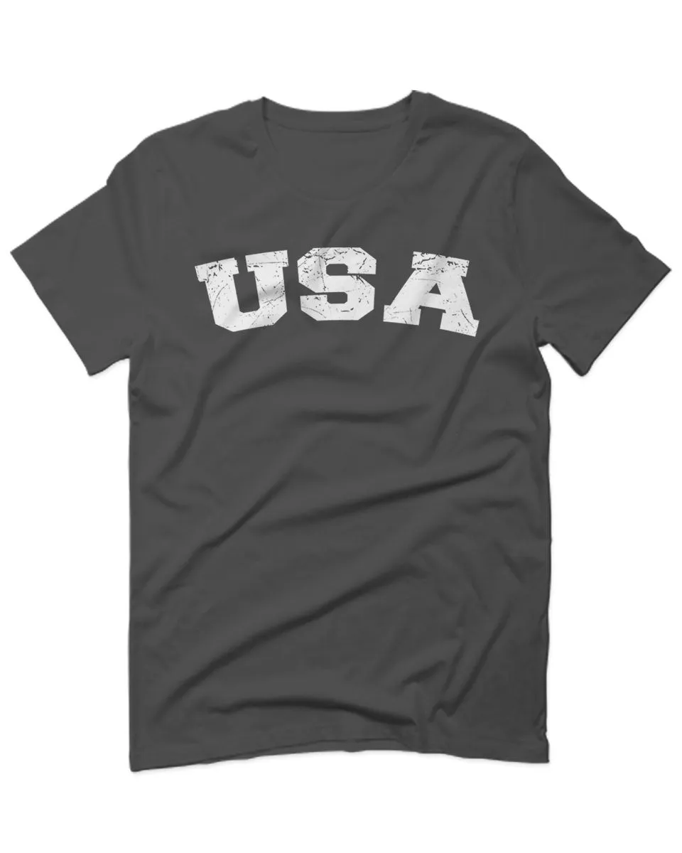 USA Vintage Patriotic American United States of America For men T Shirt