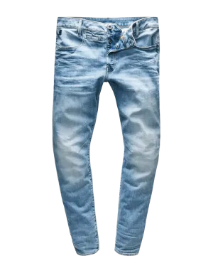 Vaqueros D-Staq 5-Pocket Slim Light Indigo Aged