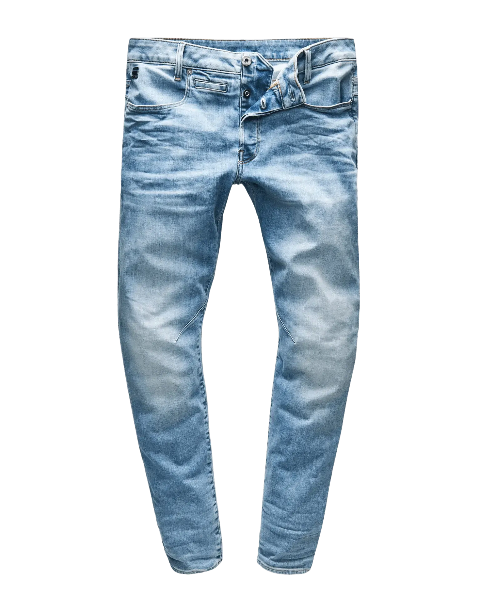 Vaqueros D-Staq 5-Pocket Slim Light Indigo Aged