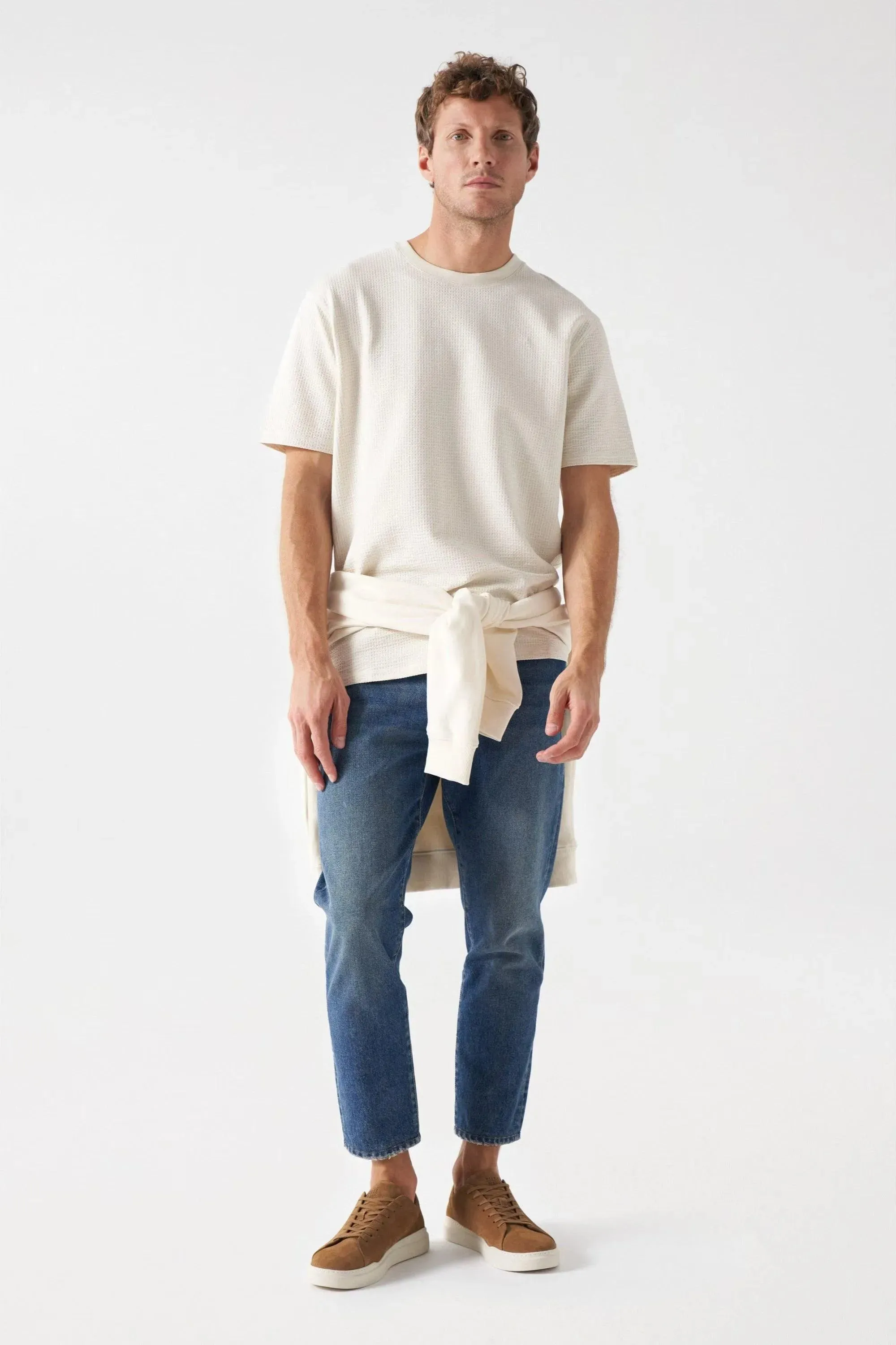 Vaqueros Salsa Tapered Vintage Medium Wash