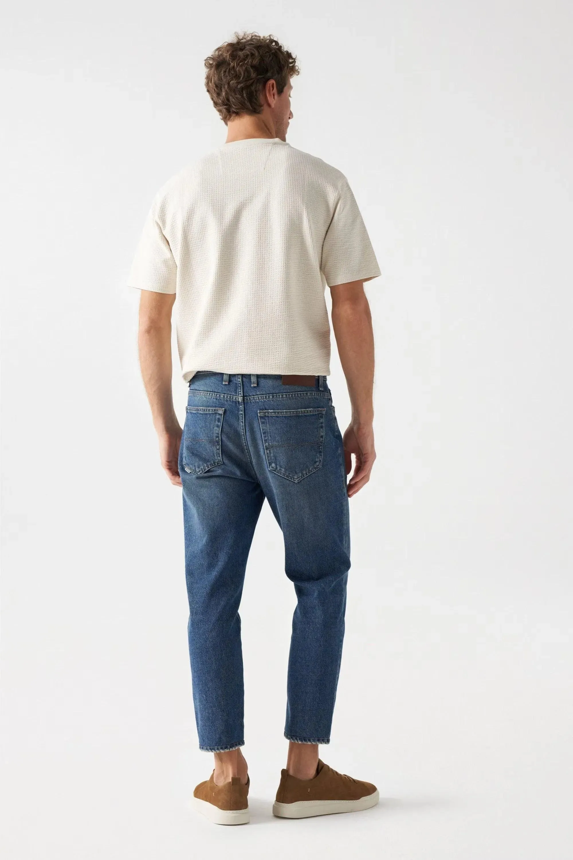 Vaqueros Salsa Tapered Vintage Medium Wash
