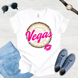 Vegas Birthday Squad 2025 Tee