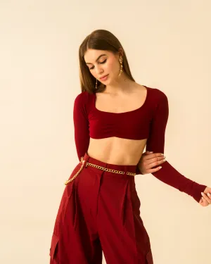 Velvet Flame Top