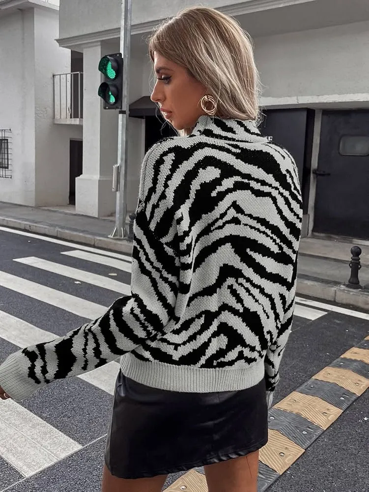 Vera - Cozy Print Women’s Sweater