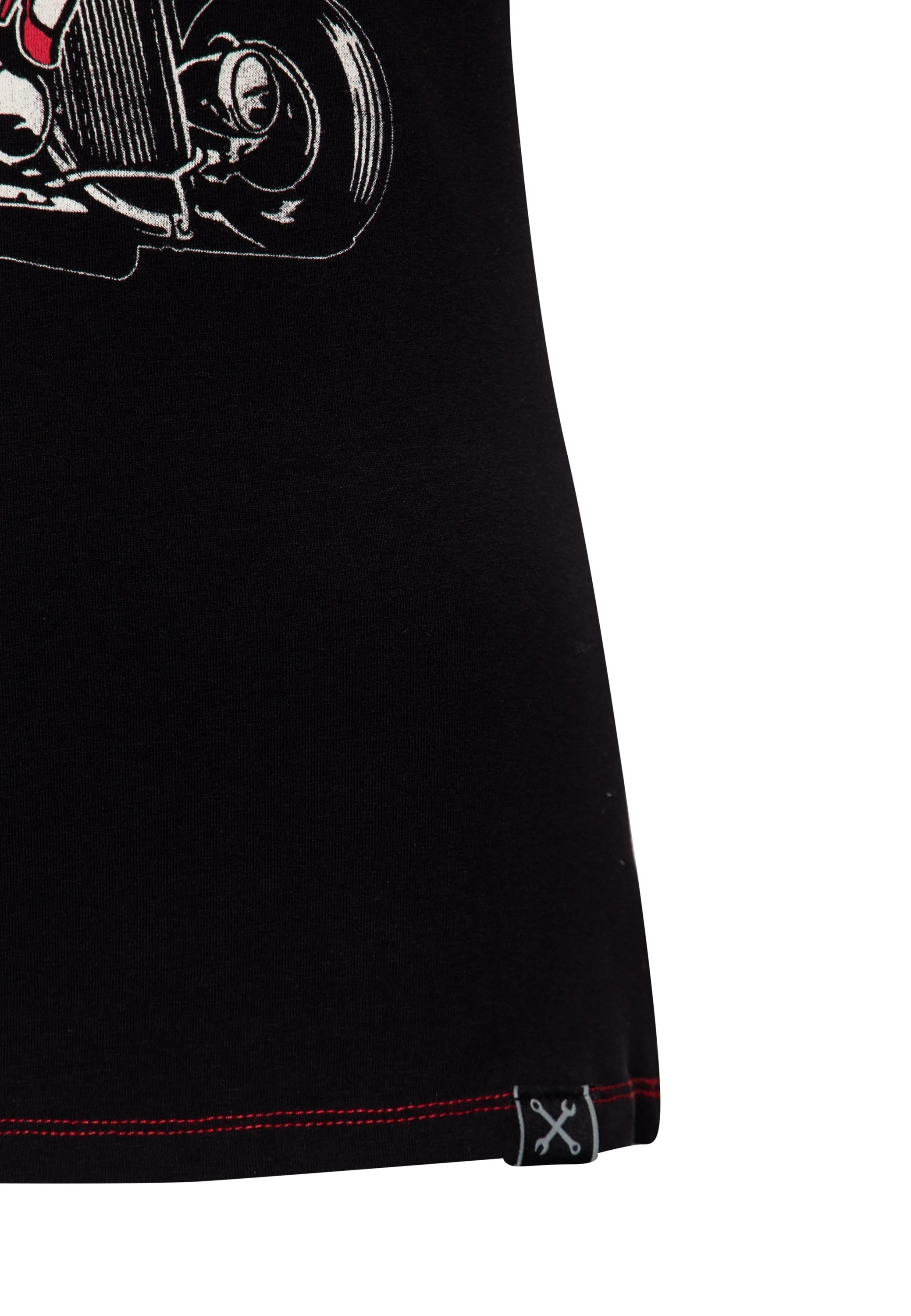 Vintage Contrast T-Shirt «East Side Babe»