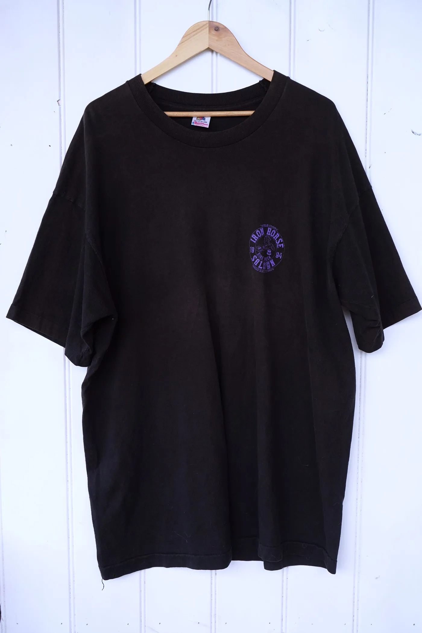 Vintage Harley - Iron Horse Black Tee - 3XLarge