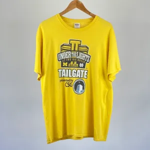 Vintage Michigan Uni Tailgate Tee - Large