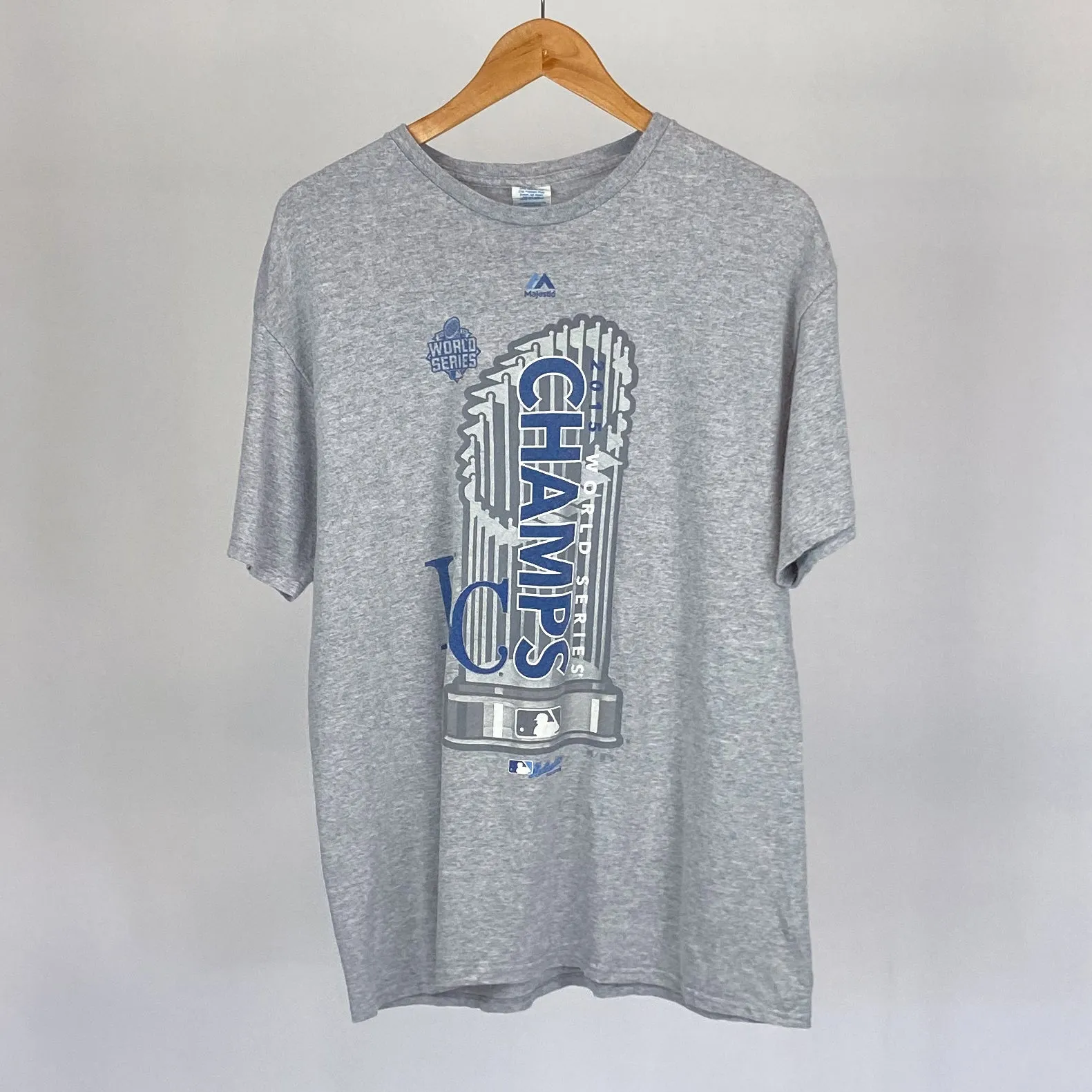 Vintage MLB KC Royals Champs Tee - Large
