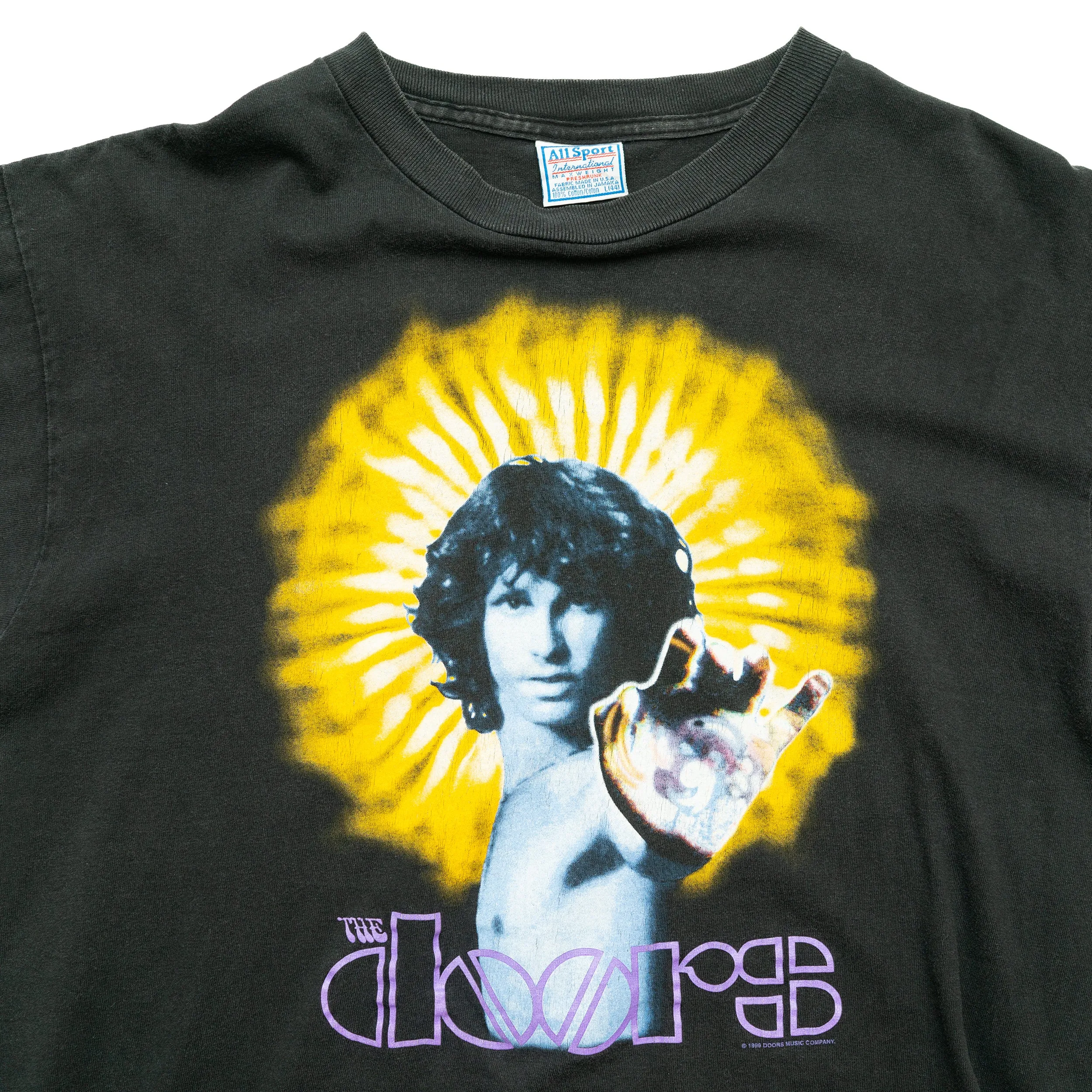 VINTAGE THE DOORS JIM MORRISON T-SHIRT (1997) Men's Large