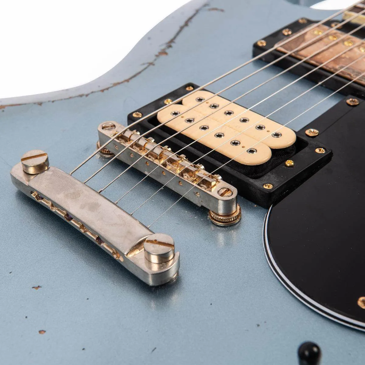 Vintage VS6 ProShop Custom-Build ~ Heavily Distressed Gun Hill Blue