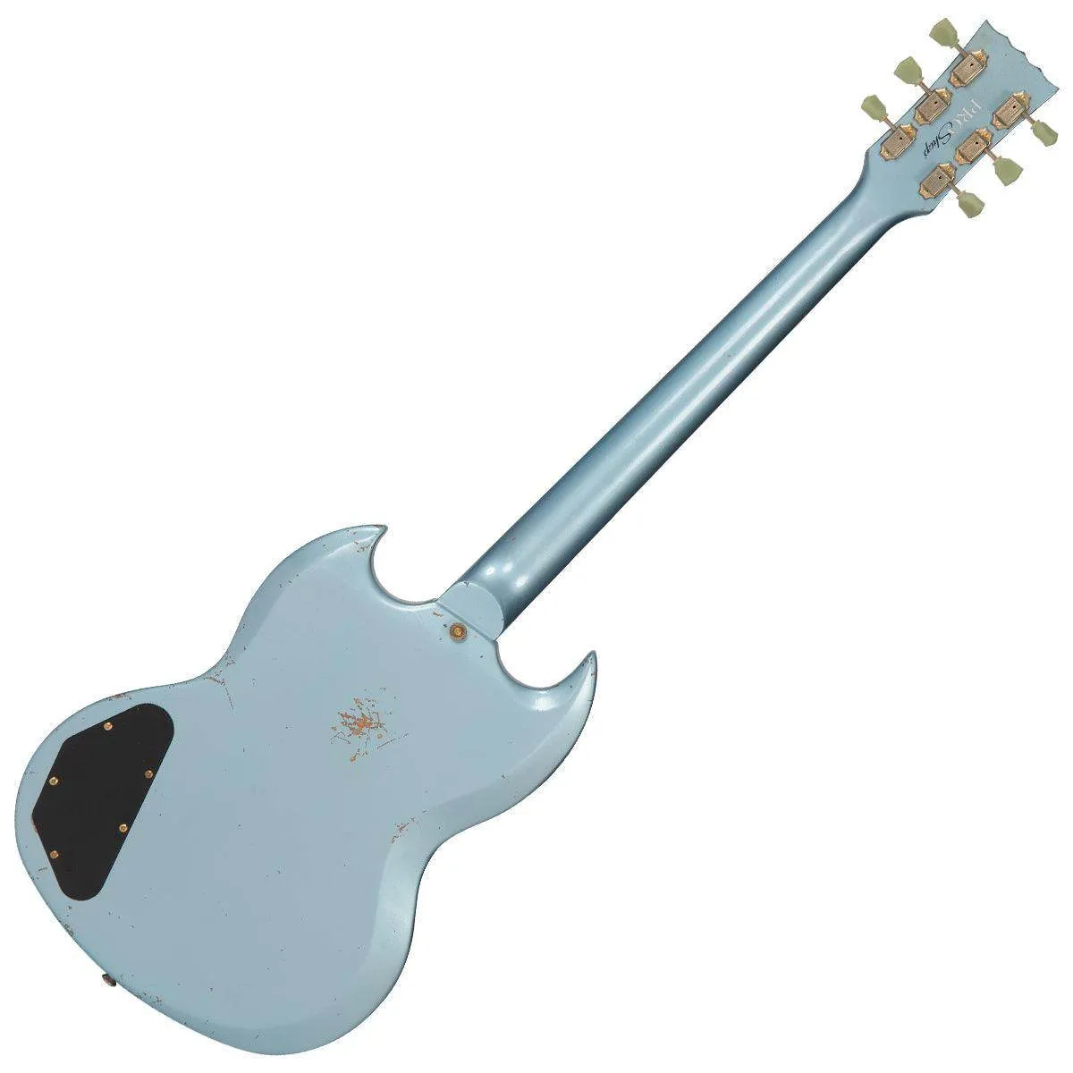 Vintage VS6 ProShop Custom-Build ~ Heavily Distressed Gun Hill Blue