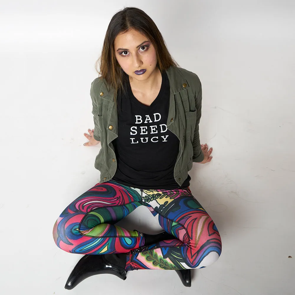 Wearable Art Leggings : Transported